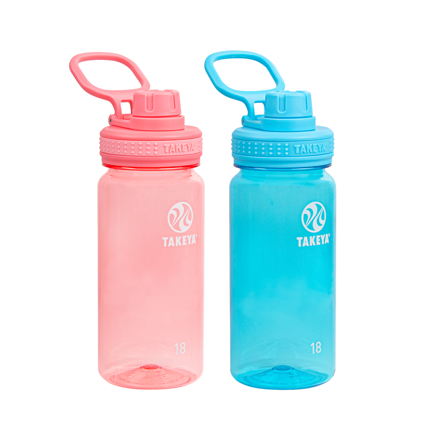 tritan-water-bottle-bundle-with-spout-lid-2-pack-r0 51475-Tritan-Spout-18-2pk-FlutterPink-BreezyBlue-Front_1.png