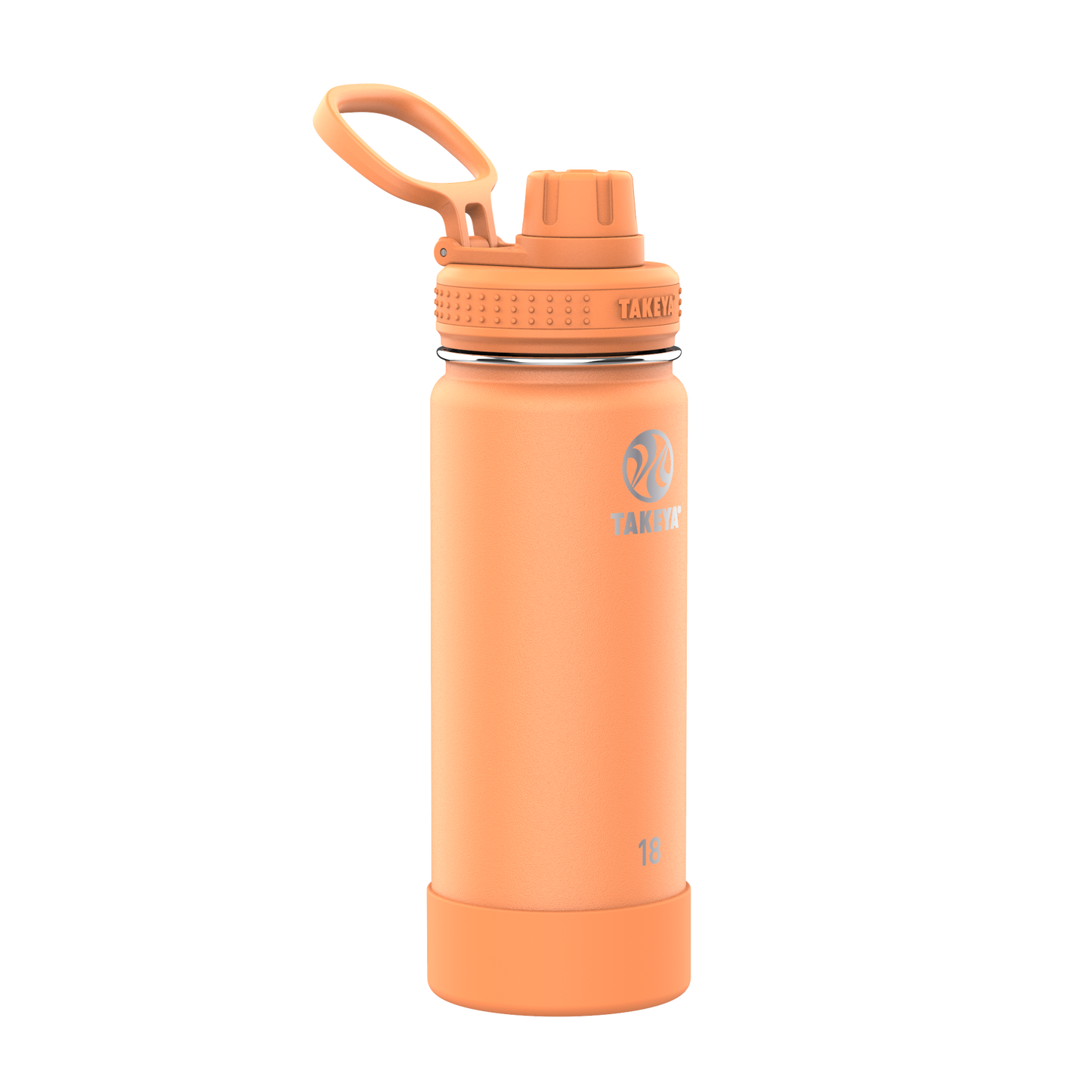 actives-water-bottle-with-spout-lid-y5 51074-Actives-Spout-18-TartOrange-angle.png