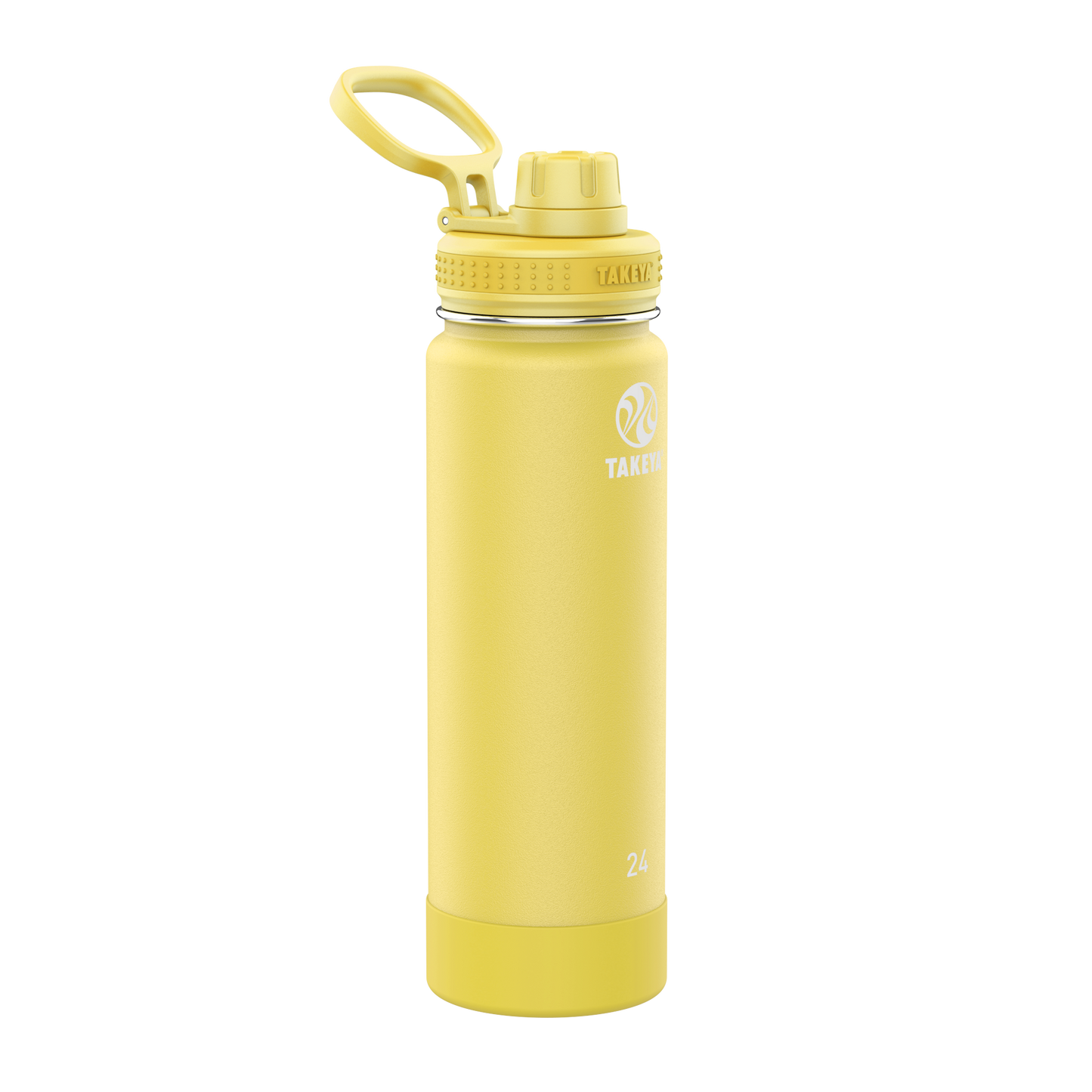 actives-water-bottle-with-spout-lid-y5 51187-Actives-Spout-24-Canary-angle.png