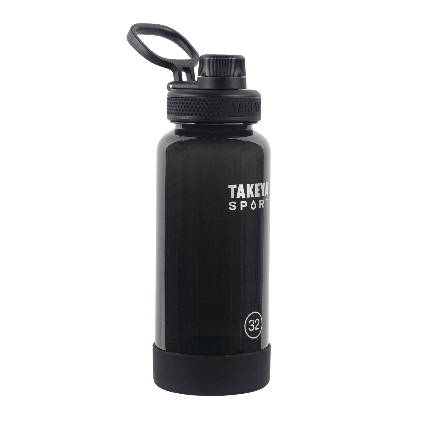 tritan-sport-water-bottle-with-spout-lid-g9 51829-TKS-Tritan-Spout-32-GrandSlamBlack-frontangle.png