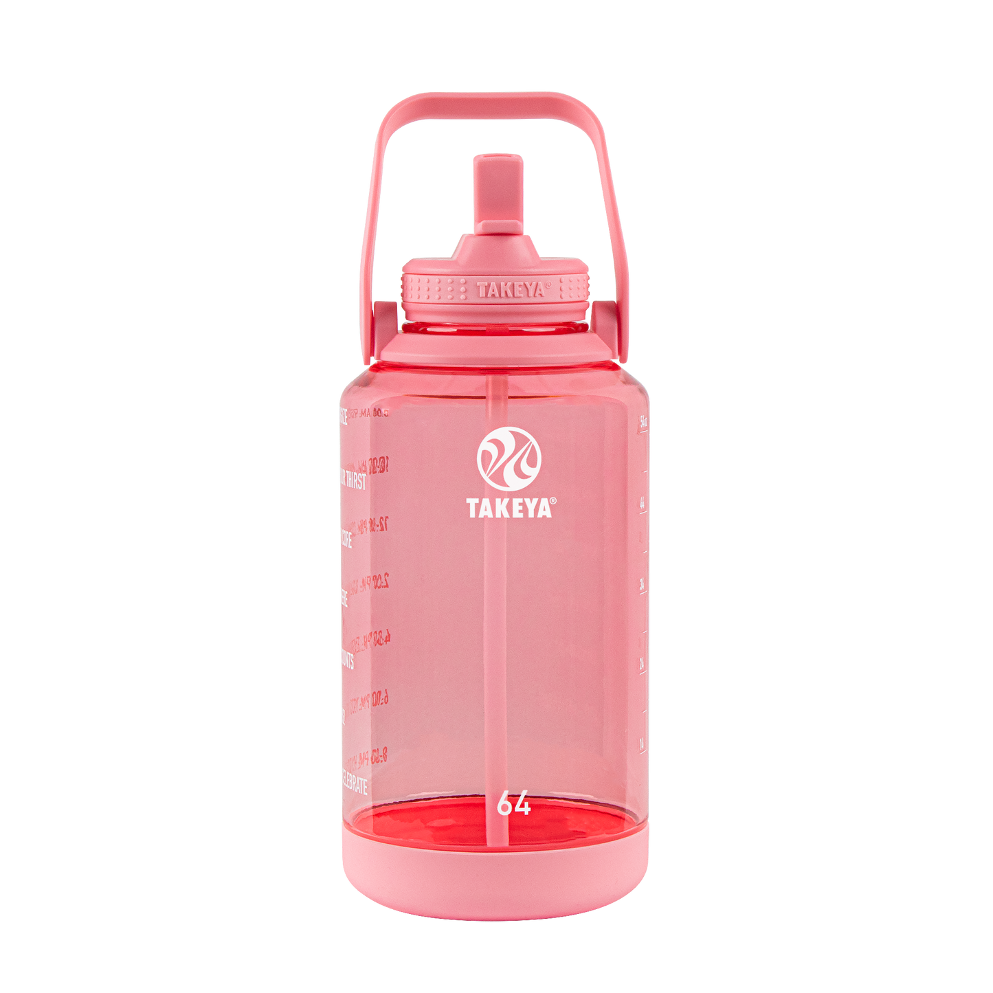 tritan-motivational-water-bottle-with-straw-lid-e9 54143-Tritan-Straw-Motivational-64-FlutterPink-front.png