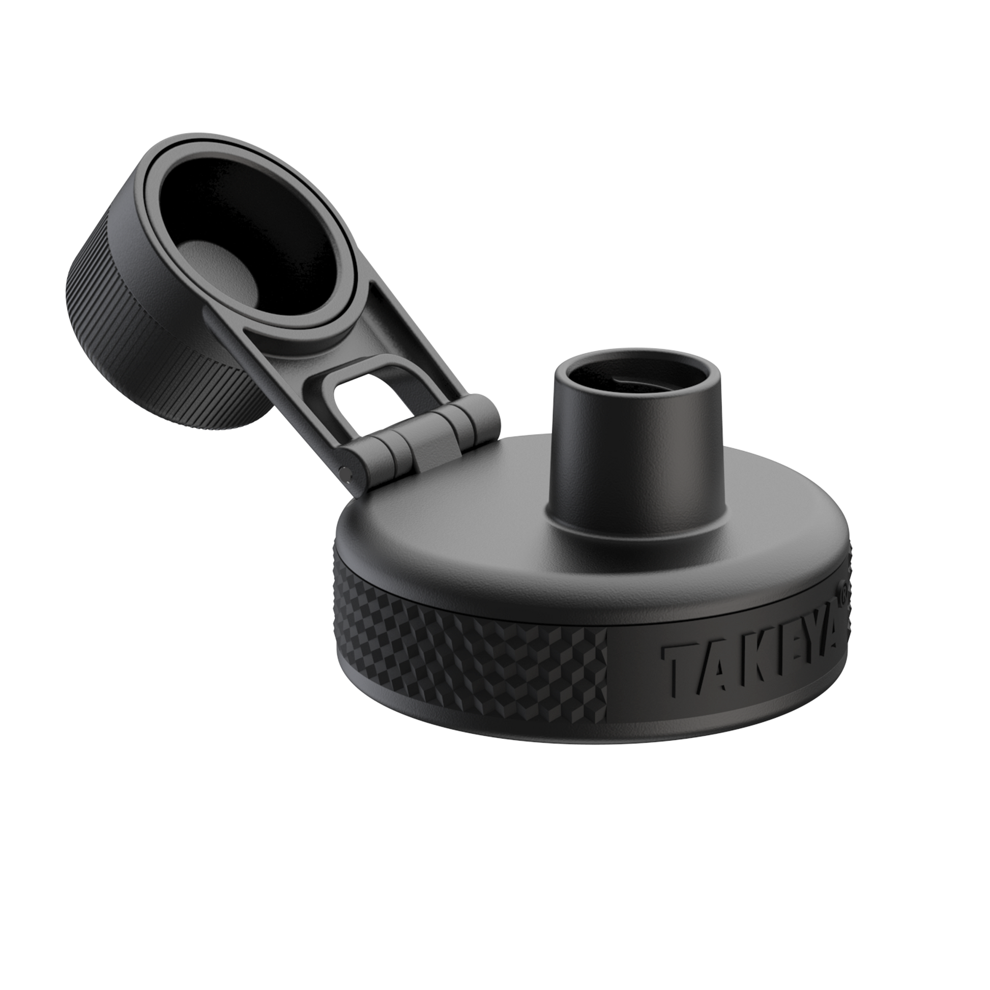 sport-insulated-spout-lid-with-ice-blocker-no-handle-a6 96081-TKS-Spout2-NoHandle-GSBlack-lidopen.png