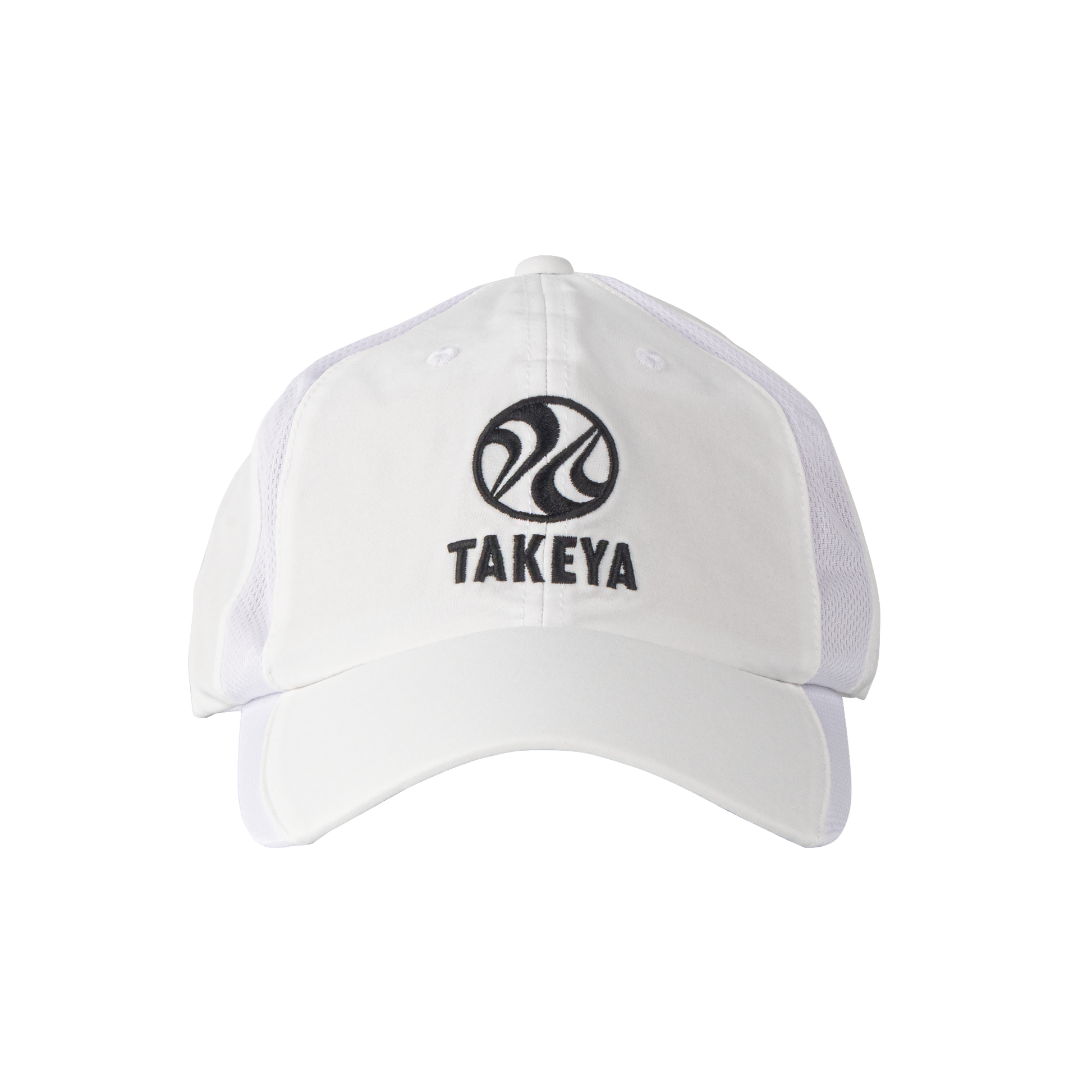 takeya-sport-vented-adjustable-hat-a8 97285-TK-PB-Hat-White-Front.png
